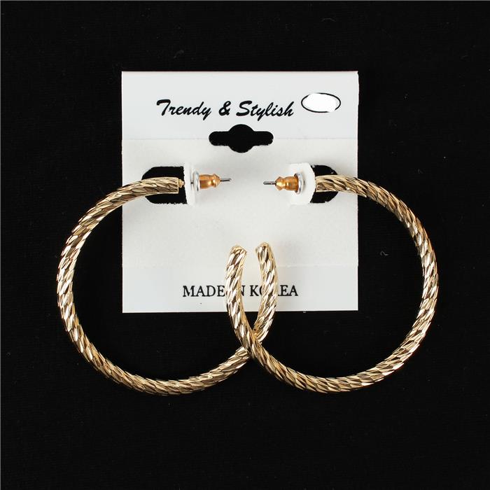 40MM Metal Hoop Earring