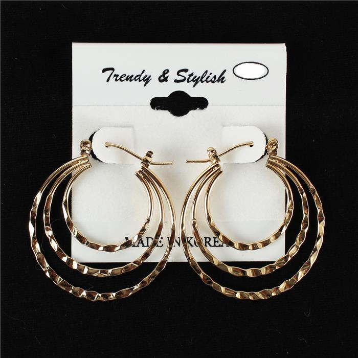 1.50 Inch Metal Earring