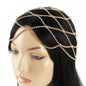 Rhinestones Head Flapper Cap