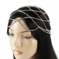 Rhinestones Head Flapper Cap