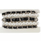 5 Layerds Pearl Stretch Bracelet