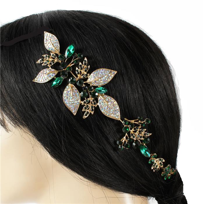 Crystal Flower Hair Pin