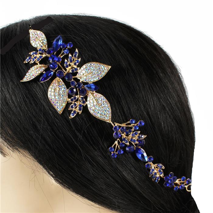 Crystal Flower Hair Pin