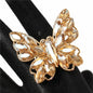 Fashion Crystal Butterfly  Ring