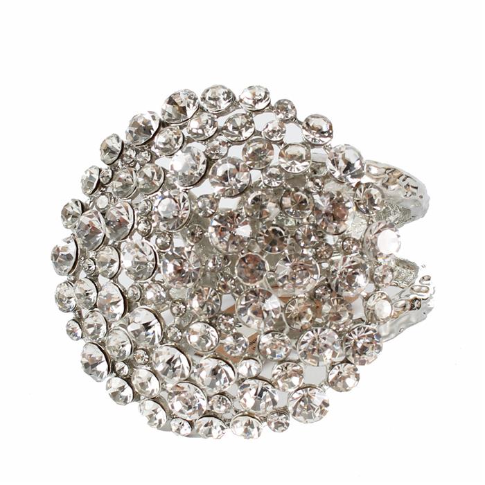 Fashion Crystal Cuff Bangle