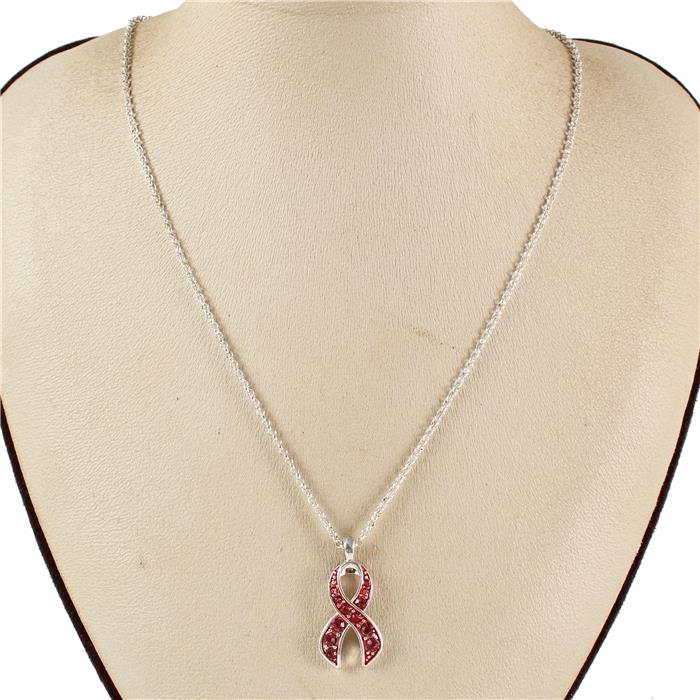 Breast Cancer Awareness Necklace