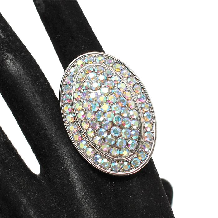 Fashion Rhinestones Stretch Ring