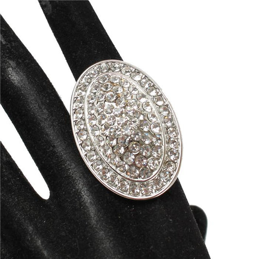 Fashion Rhinestones Stretch Ring