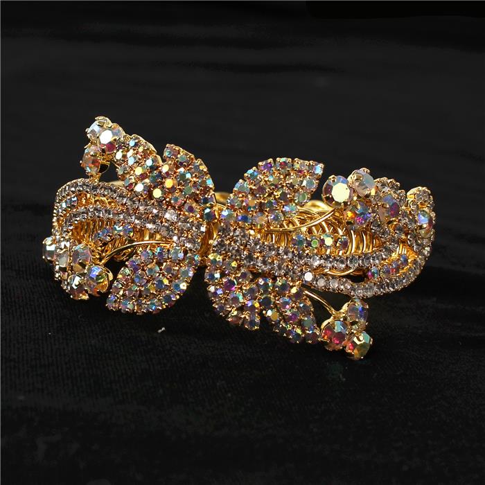 Rhinestones Cuff Bangle