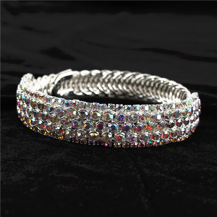 Rhinestones Cuff Bangle