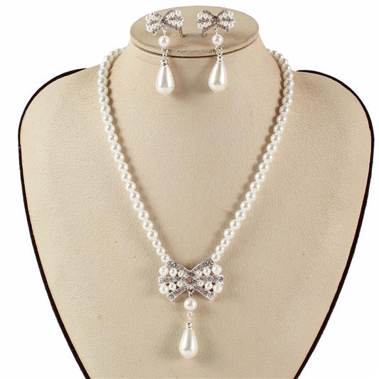 Pearl Necklace Set