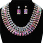 Crystal Evening Necklace Set