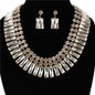 Crystal Evening Necklace Set