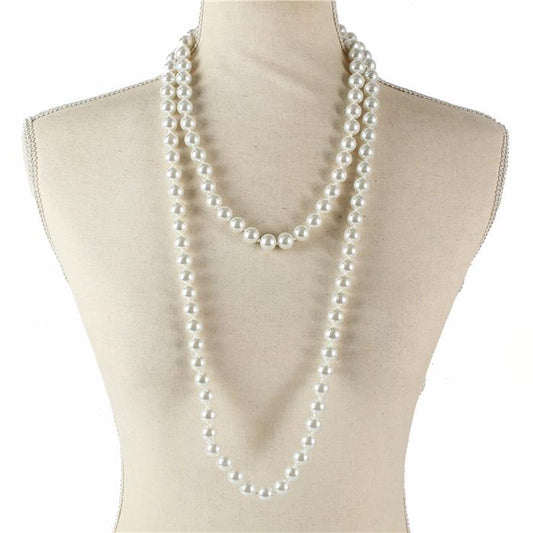 60 INCH 12 MM Pearl Long Necklace