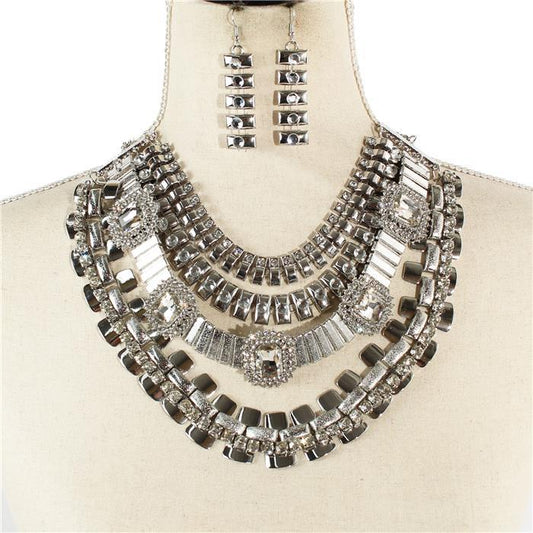 Fashion Chunky Necklace Set