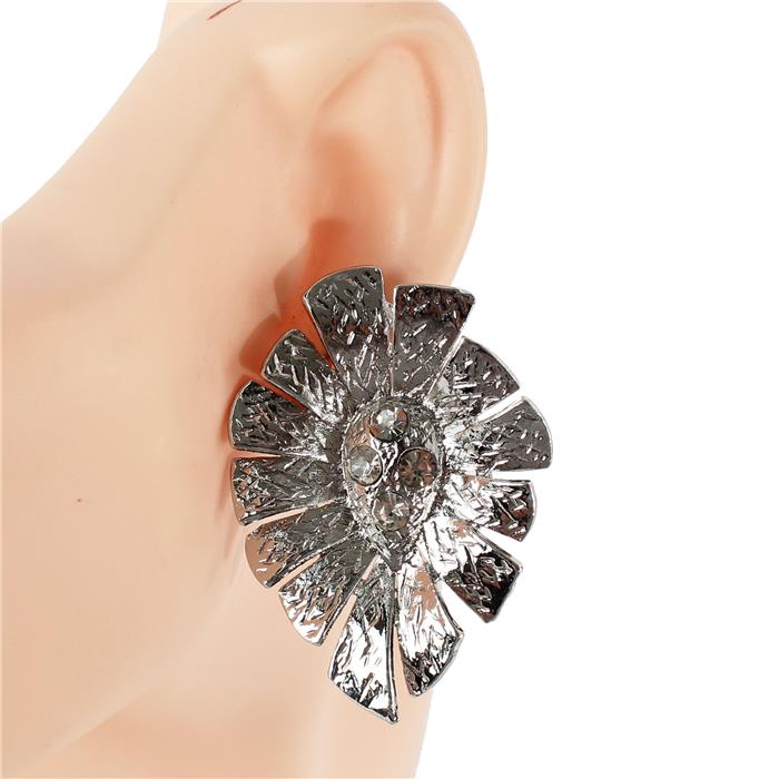 Clip On Metal Earring