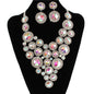 Crystal Chunky Necklace Set