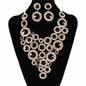 Crystal Chunky Necklace Set