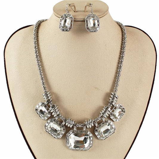 Fashion Crystal Necklace Set