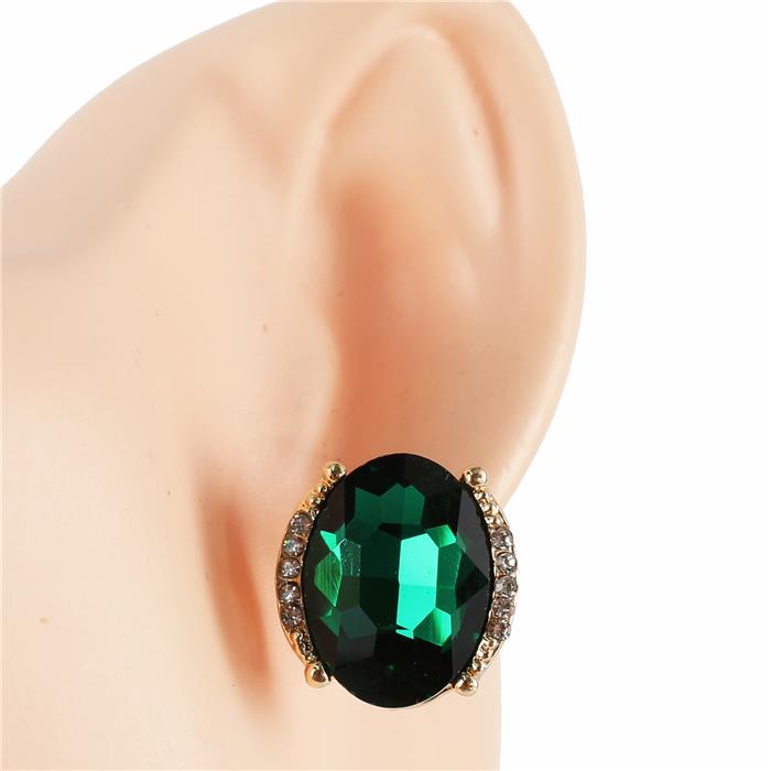 Crystal Stud Earring