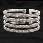 Rhinestones Cuff Bangle