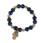 Hamsa Bead Stretch Bracelet