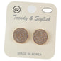 CZ  Round ShapeEarring