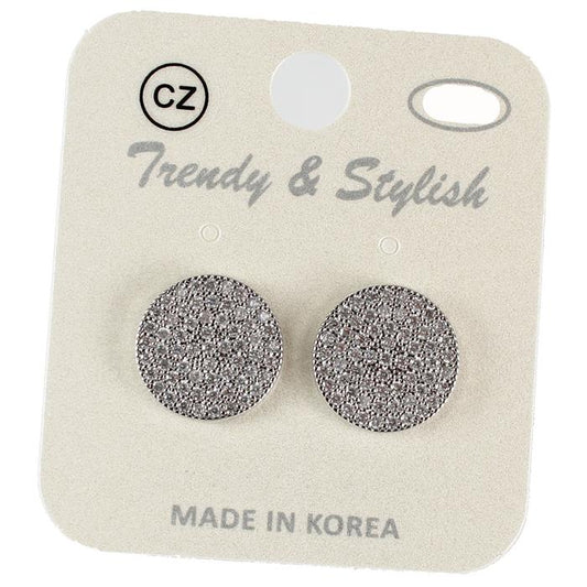 CZ  Round ShapeEarring