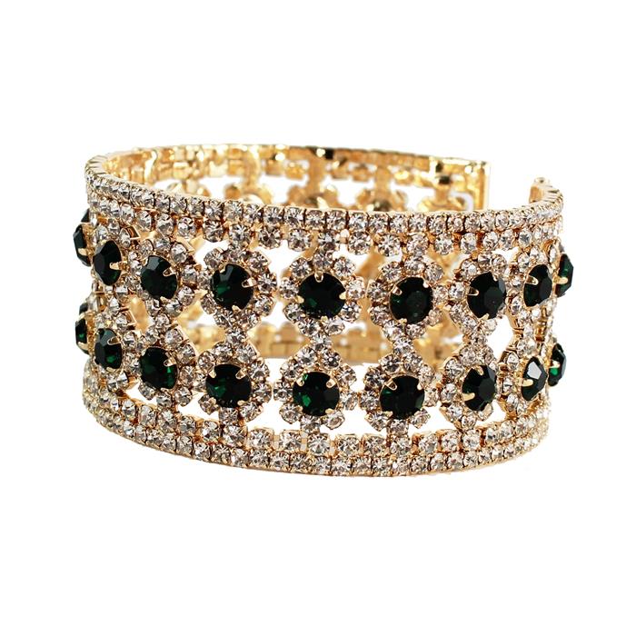 Crystal Cuff Bangle