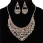 Rhinestone Necklace Set