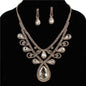 Rhinestone Necklace Set