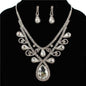 Rhinestone Necklace Set