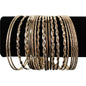 Metal Multilayered Bangle