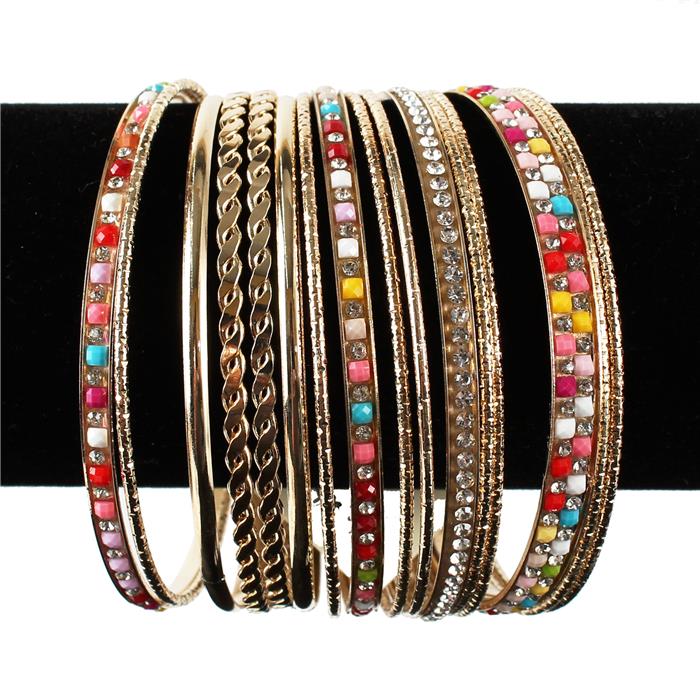 Metal Multilayered Bangle