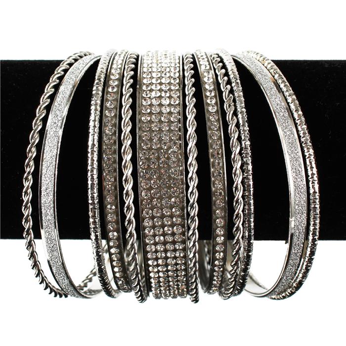 Metal Multilayered Bangle