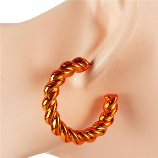 Fashion Neon Hoop Earring