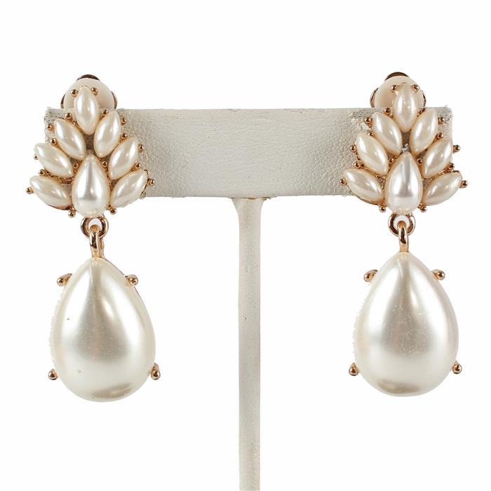 Clip On Pearl Earring