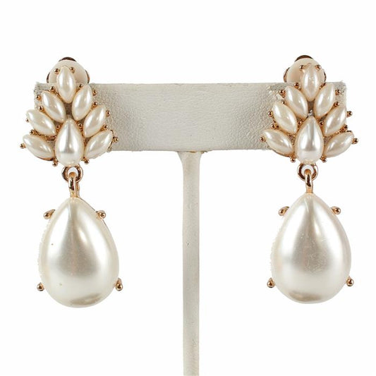 Clip On Pearl Earring