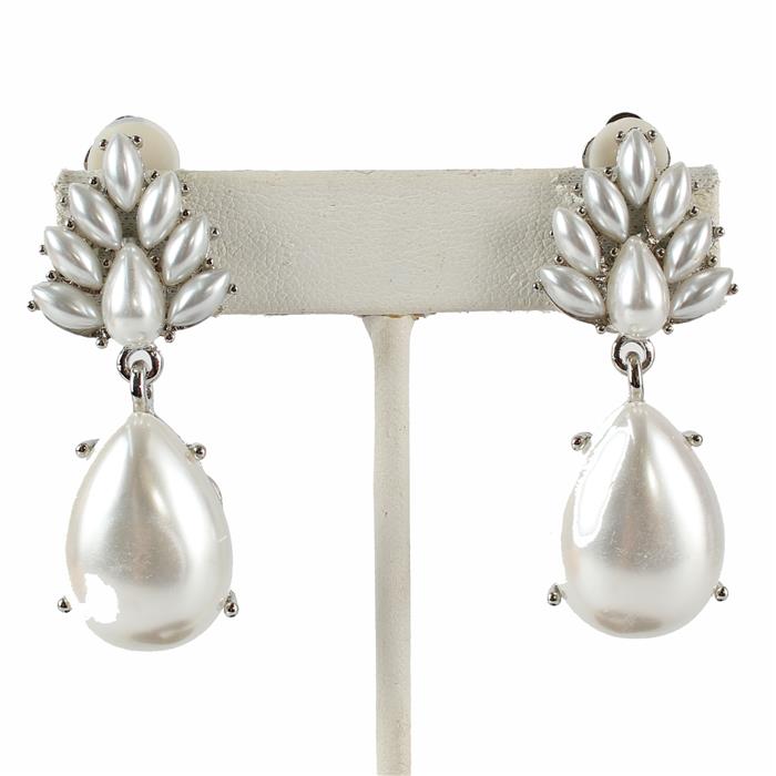 Clip On Pearl Earring