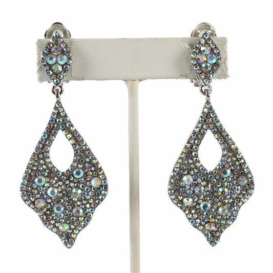 Clip On Crystal Earring