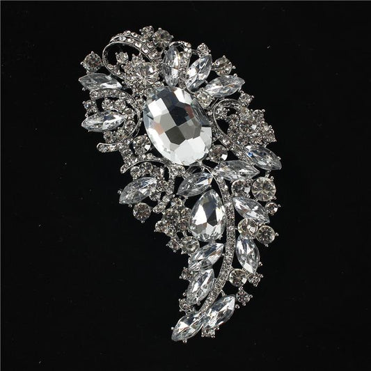 Crystal Brooch