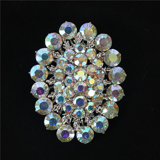 Crystal Brooch