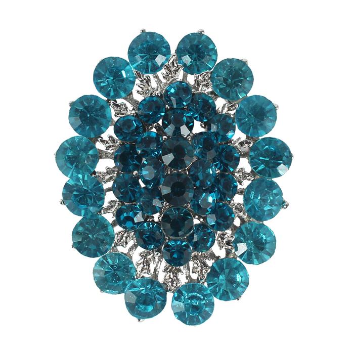 Crystal Brooch