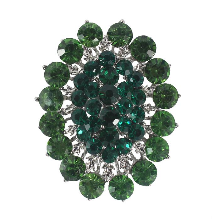 Crystal Brooch