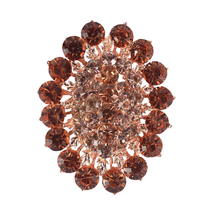 Crystal Brooch