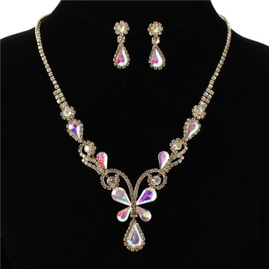 Rhinestones Necklace Set