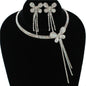 Rhinestones Choker Set