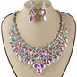 Crystal Evening Necklace Set