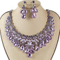 Crystal Evening Necklace Set