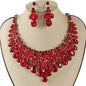 Crystal Evening Necklace Set